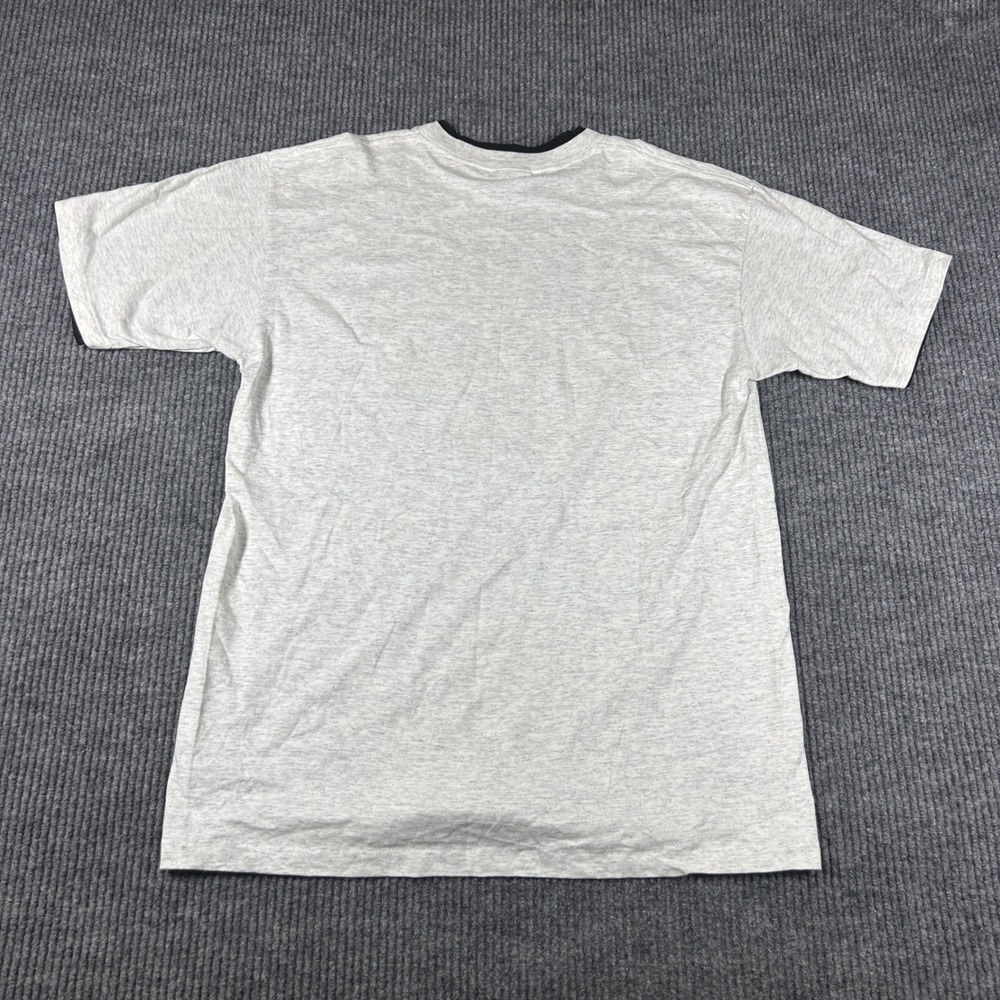 Vintage Oneita Shirt Men's L Bahamas Graphic Vacation 90s Gray Made in USA L - Picture 2 of 5